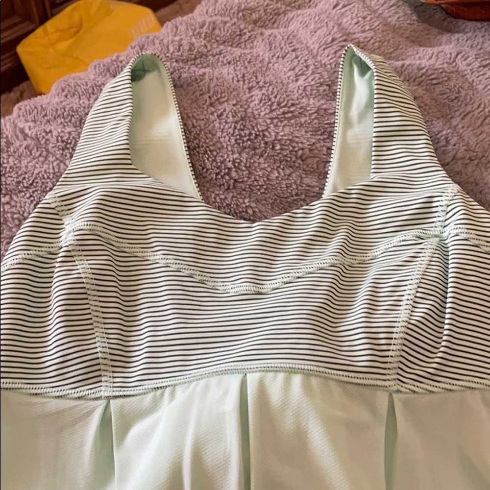 Lululemon tank top mint green